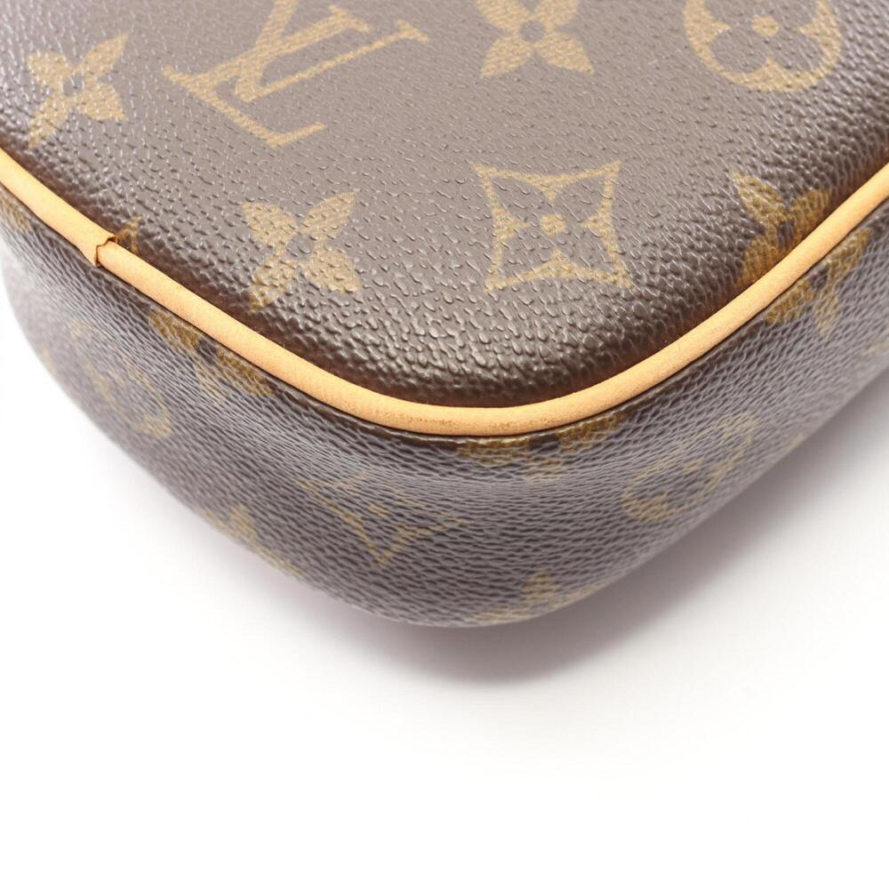 LOUIS VUITTON Brown Monogram Leather Pochette Fanny Pack - Picture 6 of 10